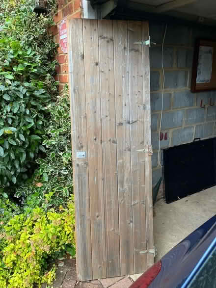Photo of free 2 Shed Doors (Hitchin Herts) #2