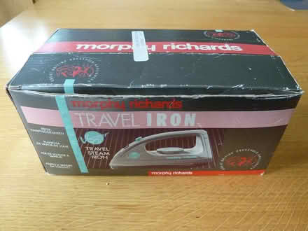 Photo of free Morphy Richards Travel Steam Iron (Cookhill B49) #4