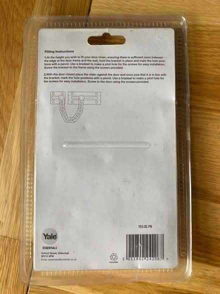 Photo of free Yale door chain (Keynsham) #2