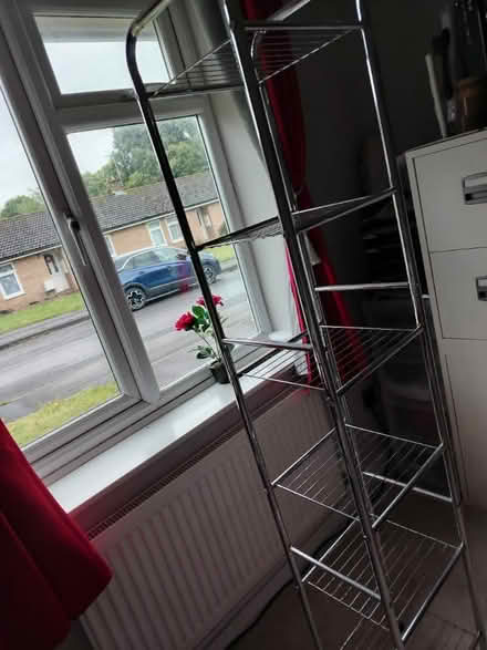 Photo of free Tall 6 shelves metal unit (GL51) #2