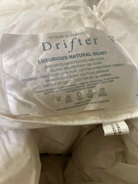 Photo of free double duvet (Four Marks GU34) #1