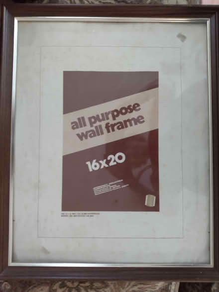 Photo of free Basic Picture Frame 16x20 (Dorsey's Search) #1
