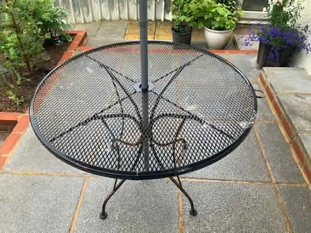 Photo of free garden table and chairs (aldershot GU12) #2