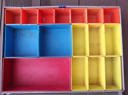 Photo of free Metal attaché case with plastic pockets (Langley SL3) #2
