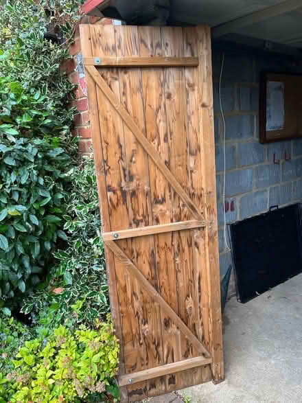 Photo of free 2 Shed Doors (Hitchin Herts) #4