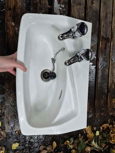 Photo of free Small sink and taps (Beech road, chorlton) #1