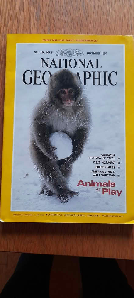 Photo of free National Geographic magazine collection (Upper Rotcher HD7) #1