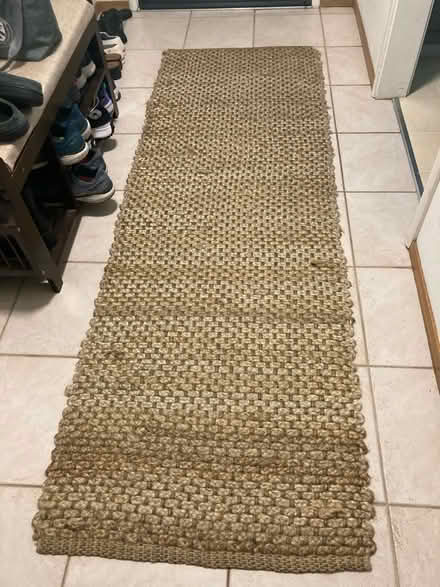 Photo of free Jute rug runner (Willow Glen) #1