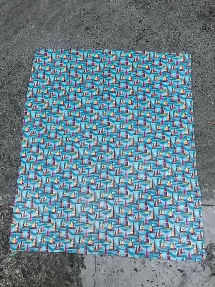 Photo of free Sailboat curtains for child bedroom (Homestead Valley) #1