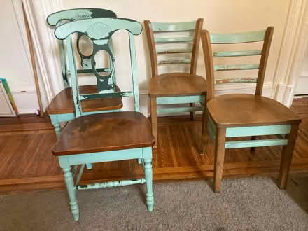 Photo of free dining room chairs (Bolton Hill/Madison Park) #1