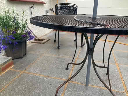 Photo of free garden table and chairs (aldershot GU12) #1