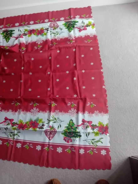 Photo of free Christmas tablecloth (Vauxhall SW8) #1