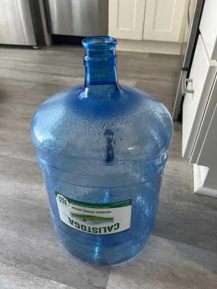 Photo of free 5 gallon plastic water bottles (Homestead and Hollenbeck) #1