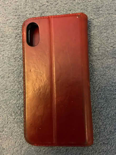 Photo of free Torro red leather iPhone case (High Wycombe, HP13) #3