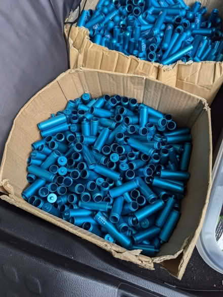 Photo of free Blue Small Metal Cases (Little Wymondley, SG4) #2