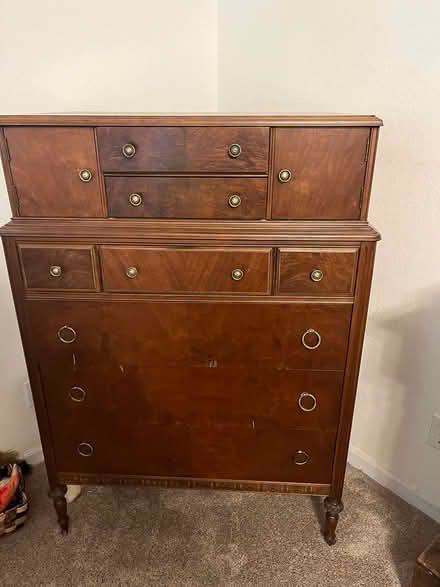 Photo of free Wood dresser (Roswell) #2