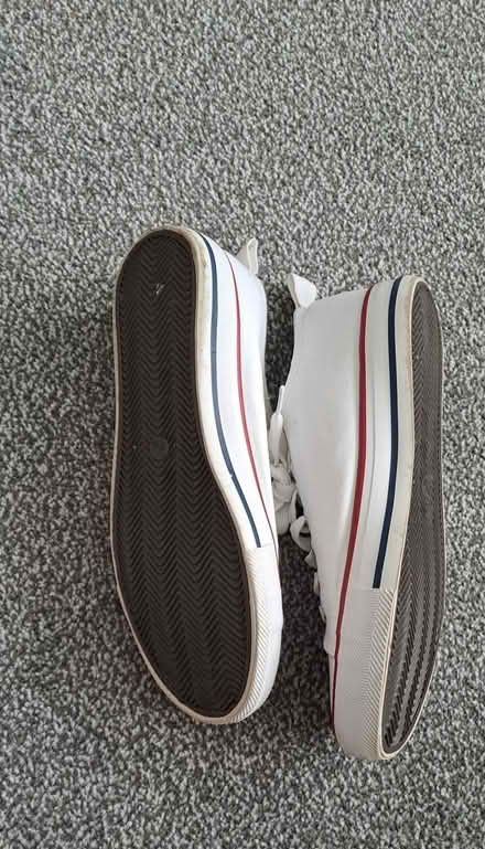 Photo of free White trainer/plimsolls (Moulsham CM2) #2