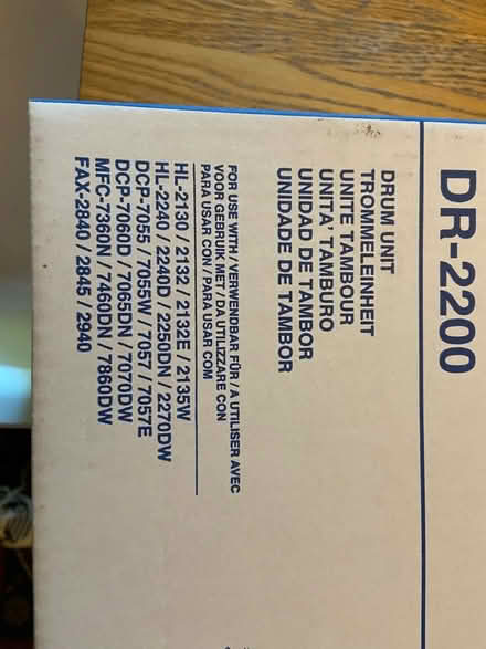 Photo of free Brother toner and drum (Prestwich M25) #4