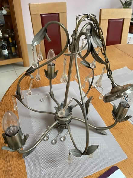 Photo of free Bronze effect ceiling light fitting (KCR Kimmage Terenure area) #2