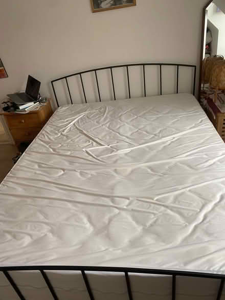 Photo of free King mattress and bed frame (SE14) #2