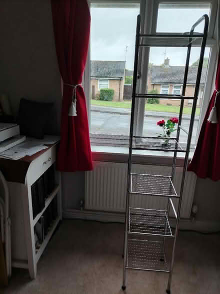 Photo of free Tall 6 shelves metal unit (GL51) #1