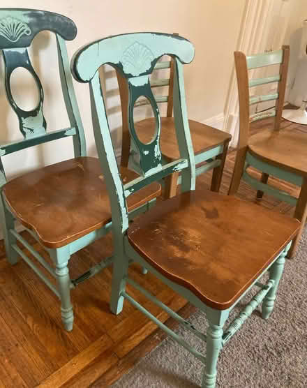 Photo of free dining room chairs (Bolton Hill/Madison Park) #2