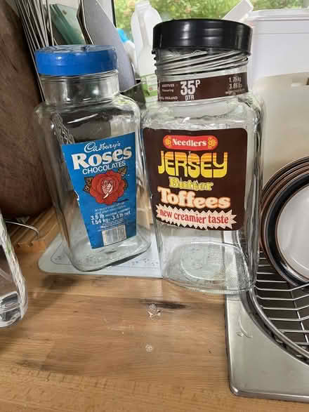 Photo of free Glass sweetie jars (New Town TN22) #1