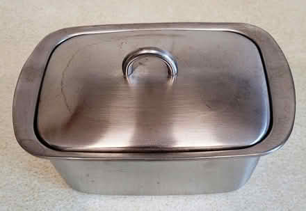 Photo of free Stainless steel butter dish (Harlow CM18) #1
