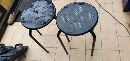 Photo of free 2 x metal stools (Woosehill RG41) #1