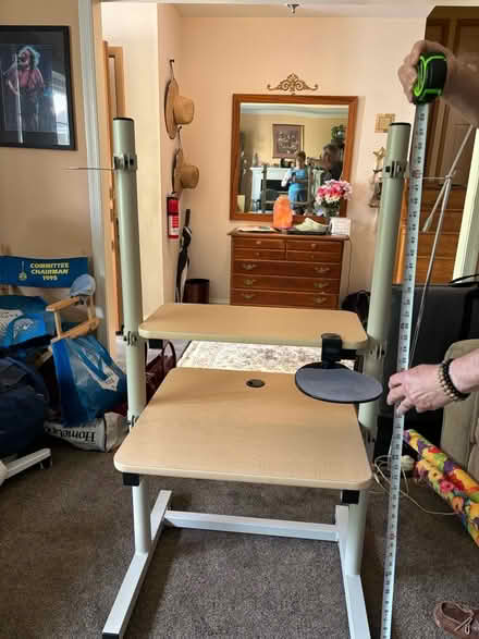 Photo of free Double-decker computer desk (Dresher PA) #1