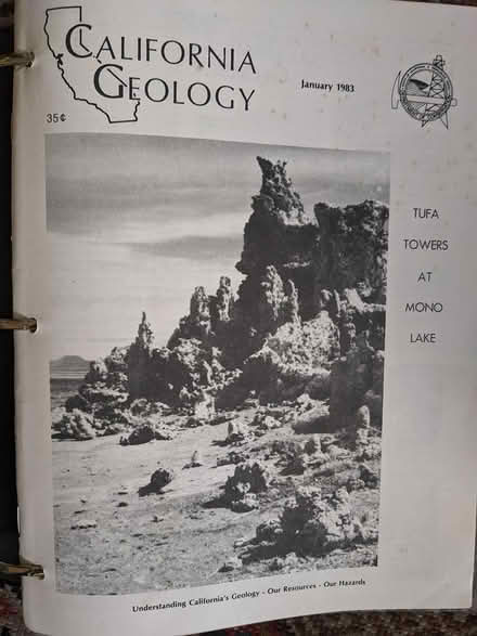 Photo of free California Geology Magazine (Central Berkeley) #1