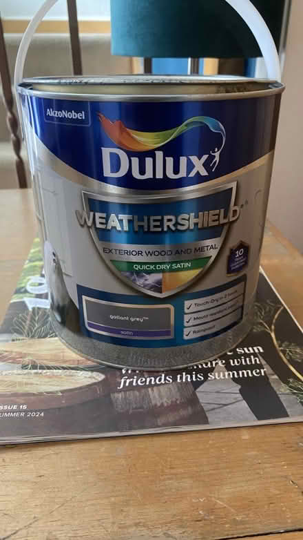 Photo of free Dulux Weathershield Grey paint (Culgaith CA10) #1