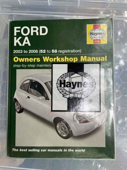 Photo of free Haynes Manual - Ford Ka 2003 to 2008 (Penn HP10) #1