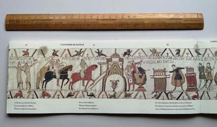 Photo of free Used paper reproduction of the Bayeux Tapestry (Stonehouse GL10) #4