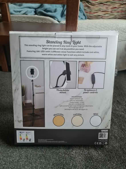 Photo of free Standing ring light (Inch Park EH16) #2