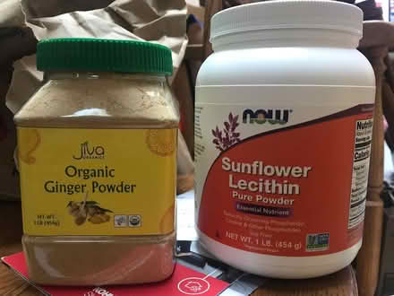 Photo of free ginger powder Sunflower lecithin (wedgwood) #1