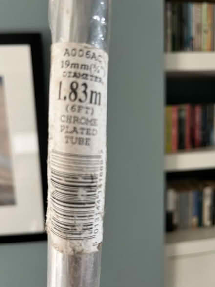Photo of free 6ft metal tube (Widcombe) #2