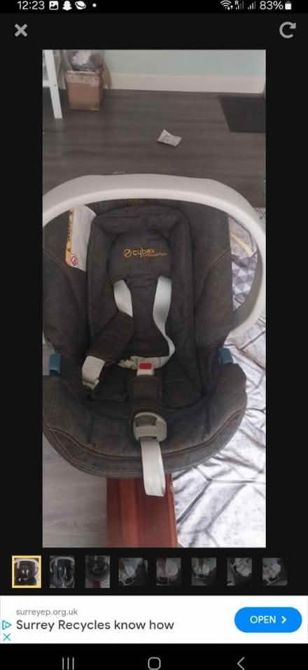 Photo of free changing table,carseat,mosesbasket (Upper Norwood SE19) #3