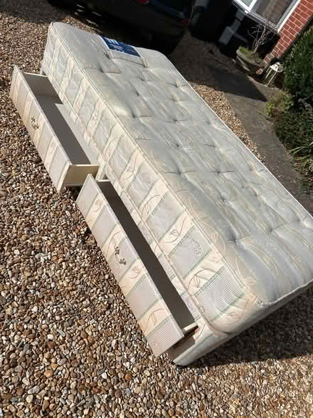 Photo of free Single divan bed (Hayling Island) #2
