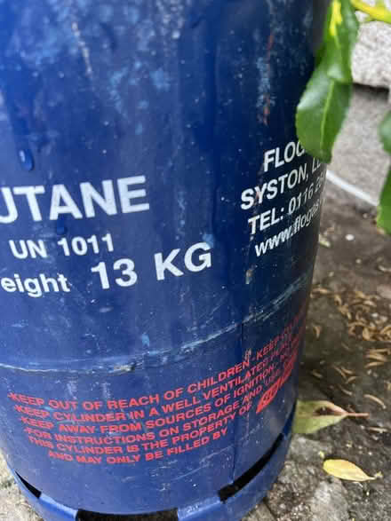 Photo of free Flo gas bottle (Cleghorn ML11) #1