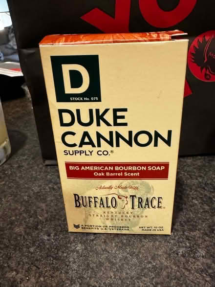 Photo of free Duke Cannon bourbon soap (Vienna) #1