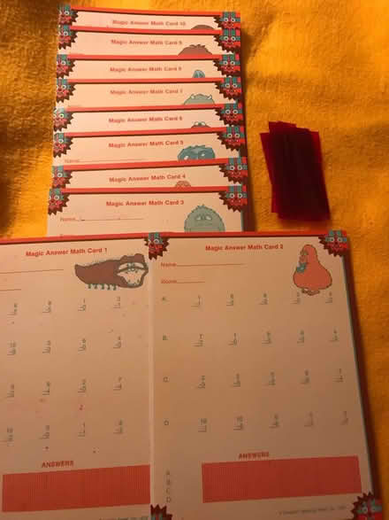 Photo of free 10 Subtraction Facts Magic Answers (Off Oakland Mills Rd. Columbia) #1