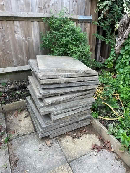 Photo of free 16 paving stones (Chiswick) #1
