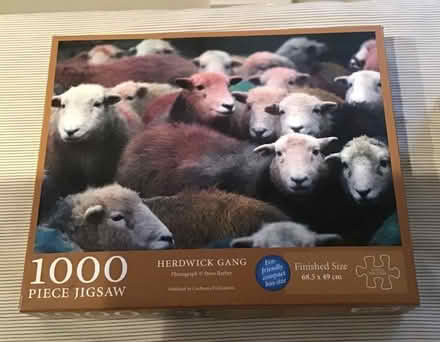 Photo of free Jigsaw Puzzle “Herdwick Gang” (Great Strickland CA10) #1
