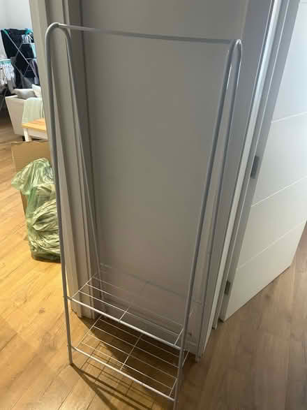 Photo of free Small white clothes rail (E5) #1