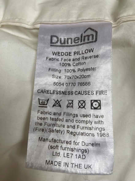 Photo of free Wedge pillow (70cm x 70cm x 20cm) (Lower Bevendean BN2) #3