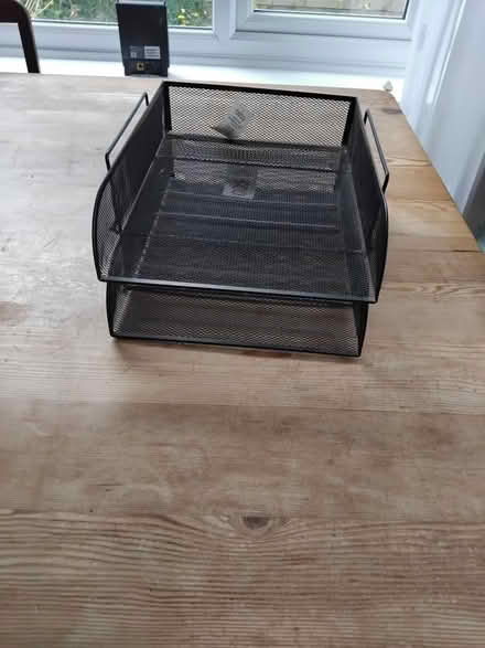 Photo of free Two tier letter rack (Oakridge, Basingstoke RG21) #1