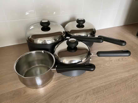 Photo of free Saucepans and Milk Pan (Kingsway) #1