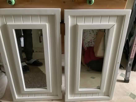 Photo of free 2 mirrored cabinet doors (Whilton, near Daventry NN11 2) #1