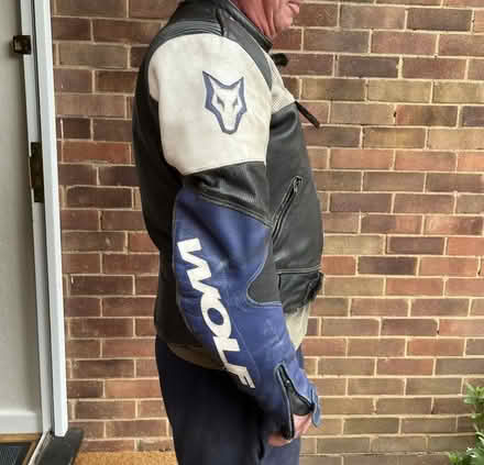 Photo of free Old biker jacket (Battledown GL52) #2